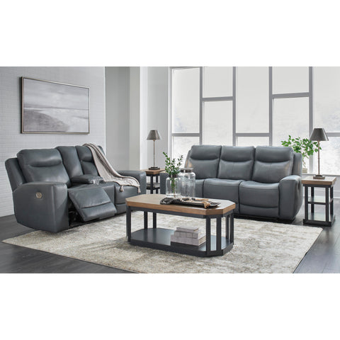  Signature Design by Ashley Mindanao U5950415C Power Reclining Sofa with Adjustable Headrest IMAGE 13
