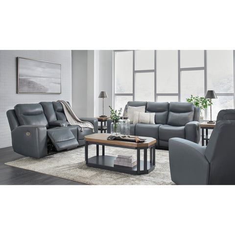  Signature Design by Ashley Mindanao U5950415C Power Reclining Sofa with Adjustable Headrest IMAGE 16