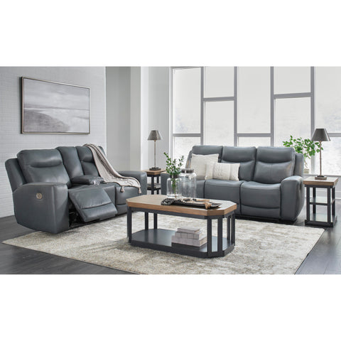  Signature Design by Ashley Mindanao U5950418C Power Reclining Loveseat with Console and Adjustable Headrest IMAGE 15