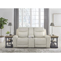  Signature Design by Ashley Mindanao U5950518C Power Reclining Loveseat with Console and Adjustable Headrest IMAGE 6