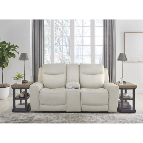  Signature Design by Ashley Mindanao U5950518C Power Reclining Loveseat with Console and Adjustable Headrest IMAGE 6