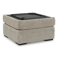  Benchcraft Calnita 2050211 Ottoman With Storage IMAGE 3