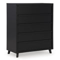  Signature Design by Ashley Danziar B1013-345 Five Drawer Wide Chest IMAGE 1