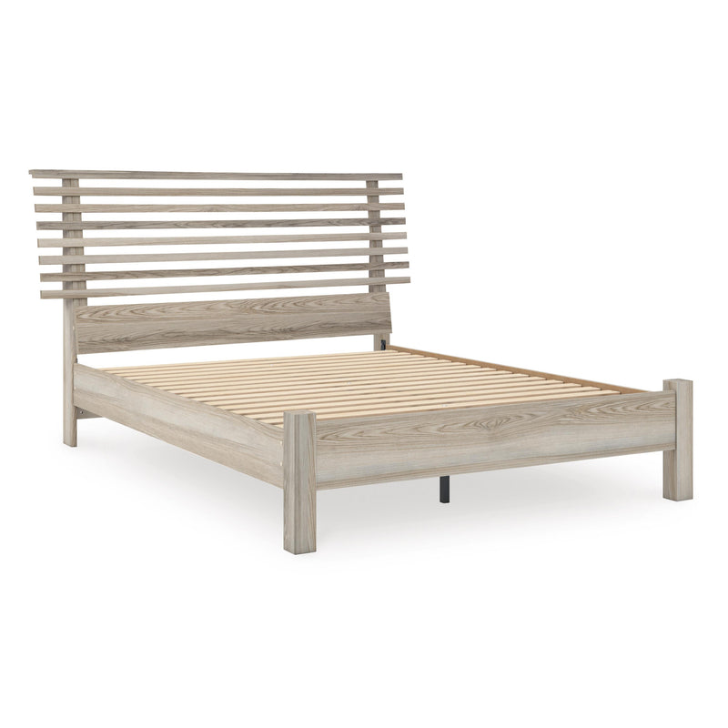 Signature Design by Ashley Hasbrick Queen Panel Bed B2075-157/B2075-154/B100-13 IMAGE 4