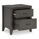 Signature Design by Ashley Montillan 2-Drawer Nightstand B651-92 IMAGE 2