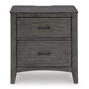 Signature Design by Ashley Montillan 2-Drawer Nightstand B651-92 IMAGE 3