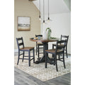  Signature Design by Ashley Valebeck D546D21 Counter Height Dining Table IMAGE 10