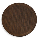 Signature Design by Ashley Round Valebeck Counter Height Dining Table with Pedestal Base D546-23B/D546-23T IMAGE 3