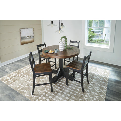  Signature Design by Ashley Valebeck D546D21 Counter Height Dining Table IMAGE 6