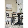  Signature Design by Ashley Valebeck D546D21 Counter Height Dining Table IMAGE 8