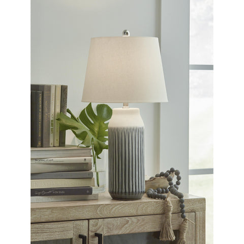  Signature Design by Ashley Afener L177984 Ceramic Table Lamp IMAGE 2