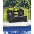  Signature Design by Ashley Hyland wave P108-835 Glider Loveseat IMAGE 6