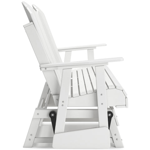  Signature Design by Ashley Hyland wave P111-835 Glider Loveseat IMAGE 4