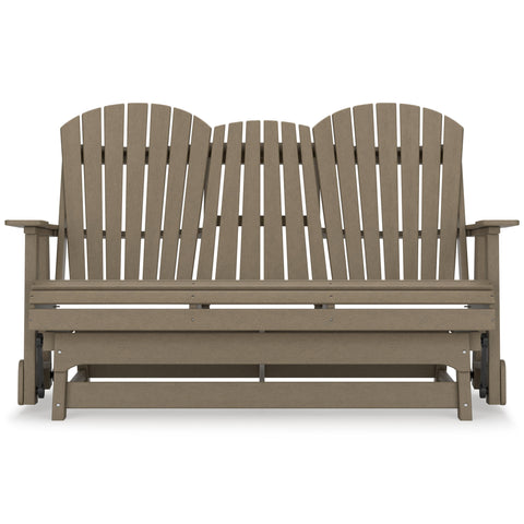  Signature Design by Ashley Hyland wave P114-835 Glider Loveseat IMAGE 3