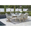  Signature Design by Ashley Seton Creek P798-625 Oval Dining Table with Umbrella Option IMAGE 12