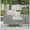  Signature Design by Ashley Seton Creek P798-821 Swivel Lounge with Cushion IMAGE 5