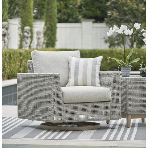  Signature Design by Ashley Seton Creek P798-821 Swivel Lounge with Cushion IMAGE 5