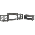  Signature Design by Ashley Freedan T175T2 Lift-top Coffee Table, 2 End Tables and Console IMAGE 1