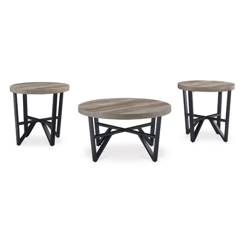  Signature Design by Ashley Deanlee T235-13 Occasional Table Set IMAGE 2