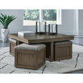  Signature Design by Ashley Boardernest T738-20 Cocktail Table with 4 Stools IMAGE 5