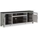  Signature Design by Ashley Darborn W796-68 XL TV Stand with Fireplace Option IMAGE 2