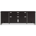  Signature Design by Ashley Darborn W796-68 XL TV Stand with Fireplace Option IMAGE 5