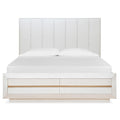  Magnussen Avondale B5689-60C King Upholstered Bed with Storage Footboard IMAGE 1