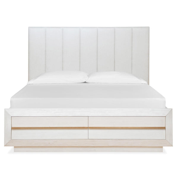 Magnussen Avondale B5689-60C King Upholstered Bed with Storage Footboard IMAGE 1