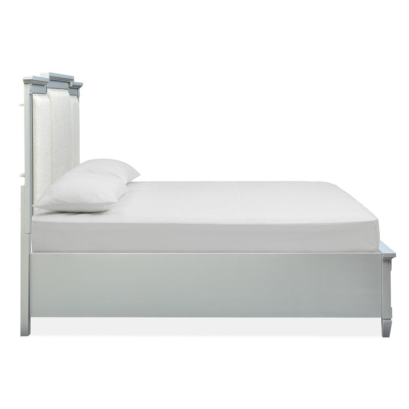 Magnussen Glenbrook B5668-65A King Panel Storage Bed with Upholstered Headboard IMAGE 4