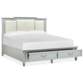  Magnussen Glenbrook B5668-55A Queen Panel Storage Bed with Upholstered Headboard IMAGE 2