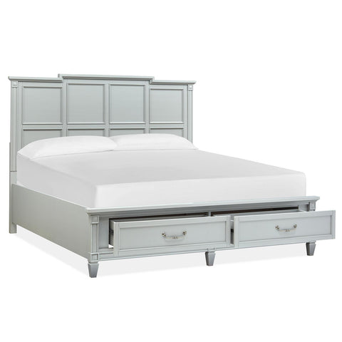  Magnussen Glenbrook B5668-54A Queen Panel Storage Bed IMAGE 2