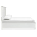  Magnussen Charleston B5611-65WH King Panel Storage Bed - White IMAGE 4