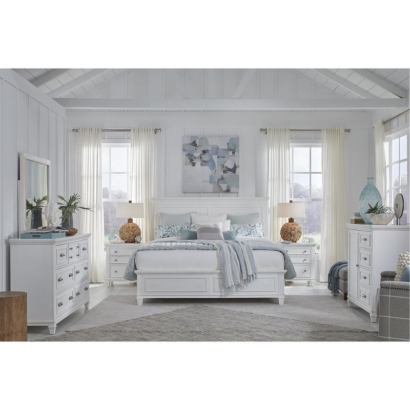 Magnussen Charleston B5611-64WH King Panel Bed - White IMAGE 5