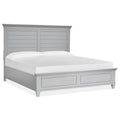  Magnussen Charleston B5611-64GY King Panel Bed - Grey IMAGE 1