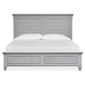  Magnussen Charleston B5611-64GY King Panel Bed - Grey IMAGE 2