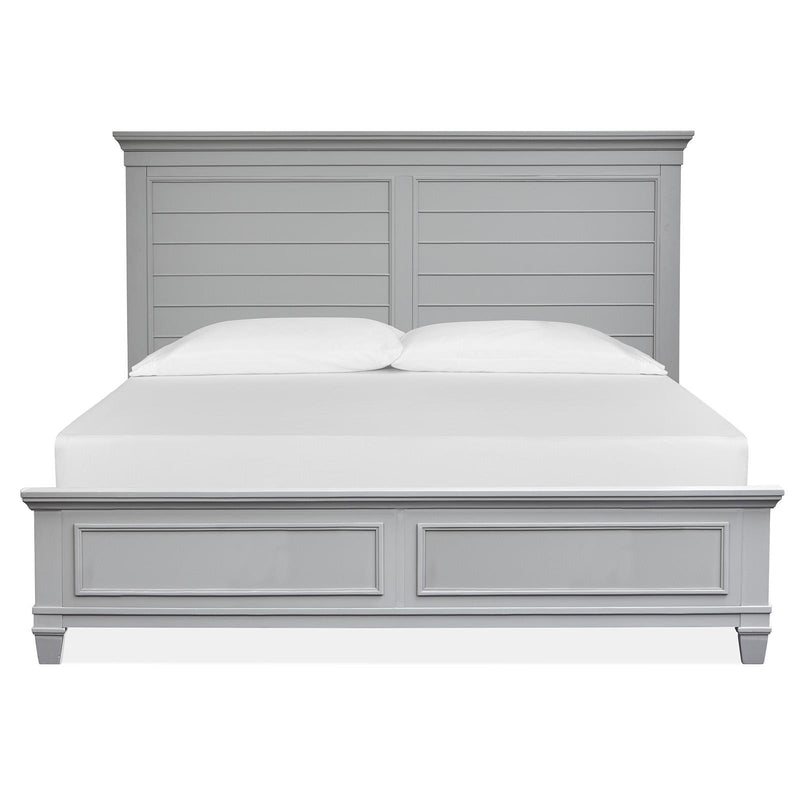 Magnussen Charleston B5611-64GY King Panel Bed - Grey IMAGE 2