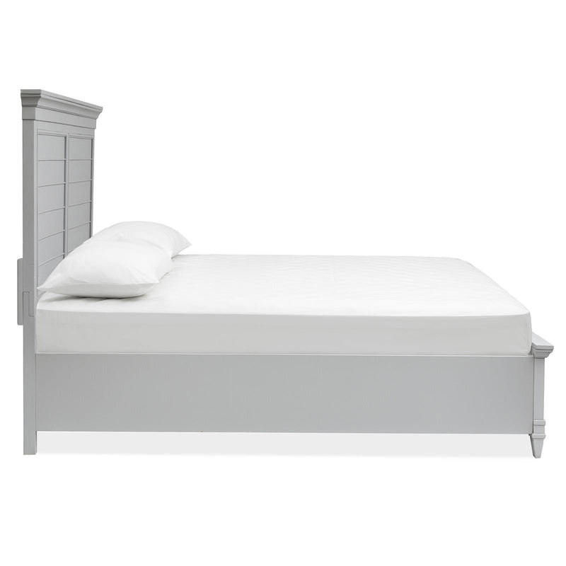 Magnussen Charleston B5611-64GY King Panel Bed - Grey IMAGE 3