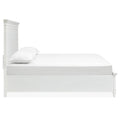  Magnussen Charleston B5611-54WH Queen Panel Bed - White IMAGE 3