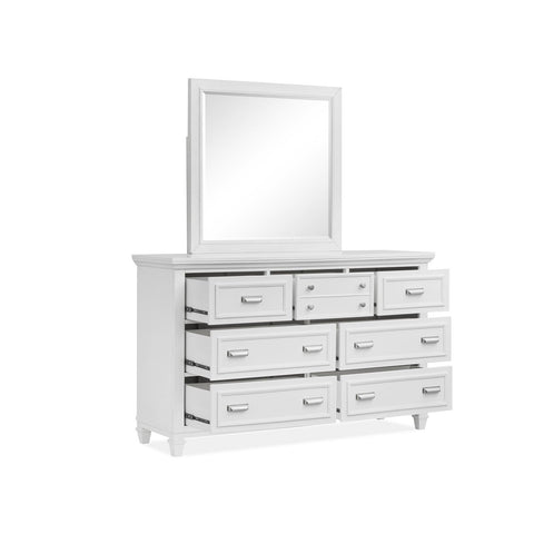  Magnussen Charleston B5611-20WH Drawer Dresser - White IMAGE 2