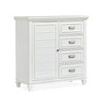  Magnussen Charleston B5611-13WH Door Chest - White IMAGE 1