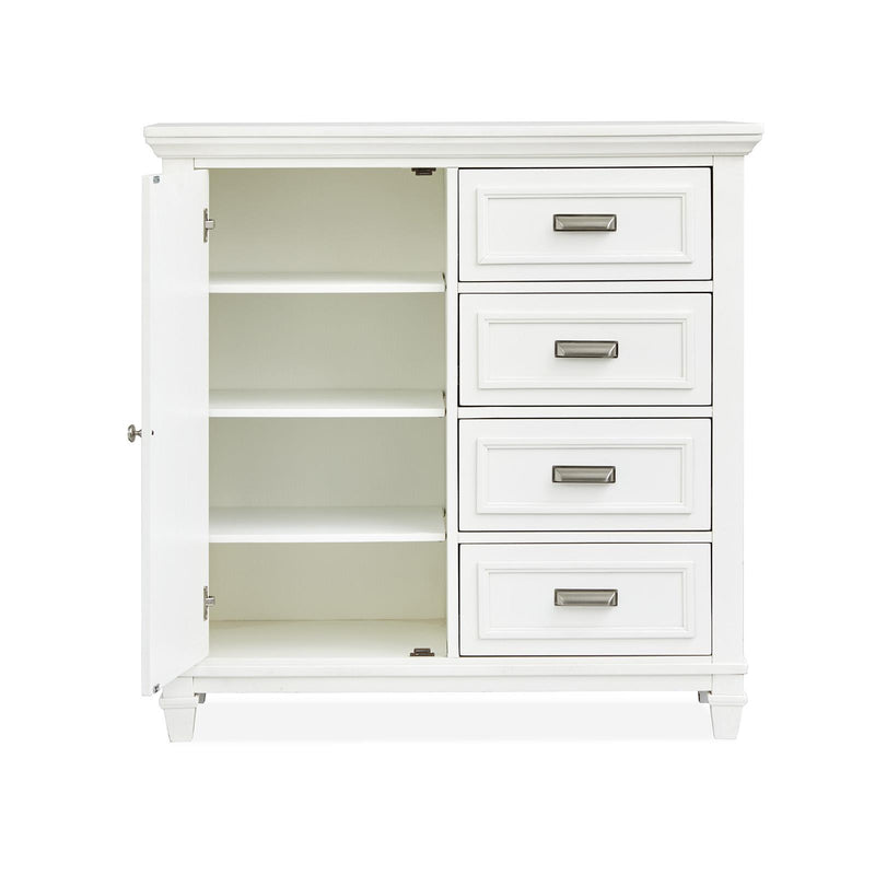 Magnussen Charleston B5611-13WH Door Chest - White IMAGE 4