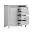 Magnussen Charleston B5611-13GY Door Chest - Grey IMAGE 2