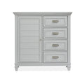  Magnussen Charleston B5611-13GY Door Chest - Grey IMAGE 3