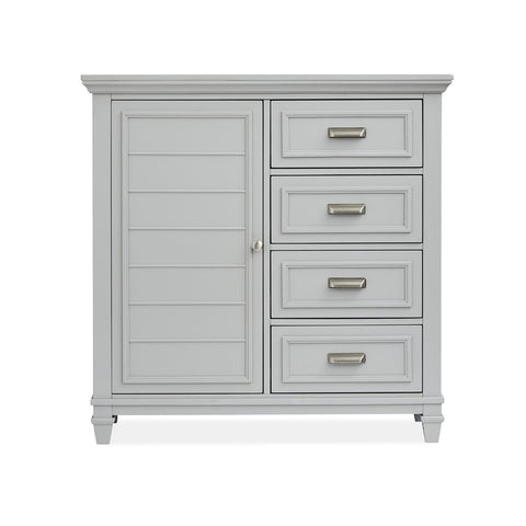  Magnussen Charleston B5611-13GY Door Chest - Grey IMAGE 3