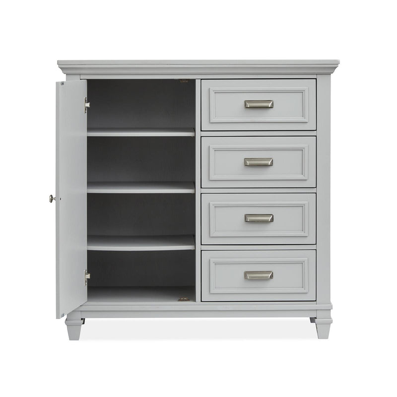 Magnussen Charleston B5611-13GY Door Chest - Grey IMAGE 4