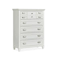  Magnussen Charleston B5611-10WH Drawer Chest - White IMAGE 1
