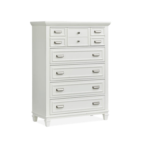 Magnussen Charleston B5611-10WH Drawer Chest - White IMAGE 1