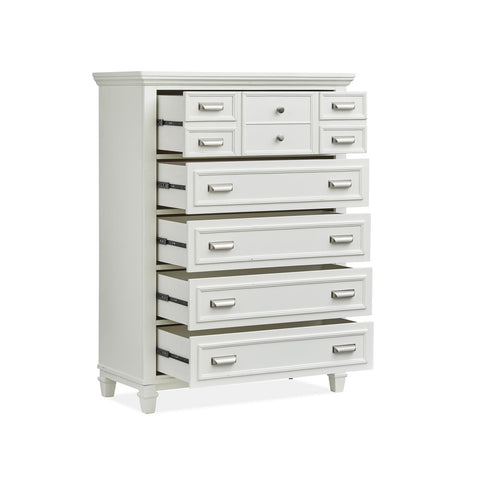  Magnussen Charleston B5611-10WH Drawer Chest - White IMAGE 2