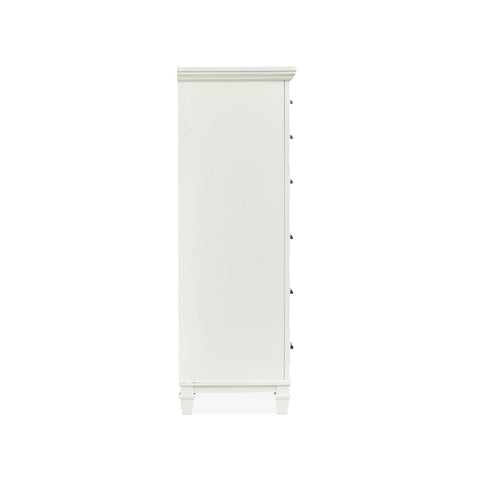  Magnussen Charleston B5611-10WH Drawer Chest - White IMAGE 4