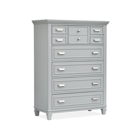  Magnussen Charleston B5611-10GY Drawer Chest - Grey IMAGE 1
